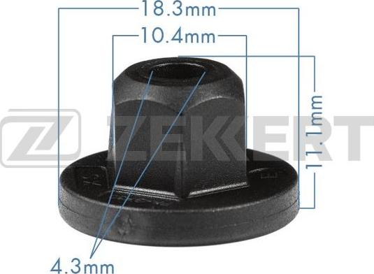 Zekkert BE-1202 - Moldings / aizsarguzlika www.autospares.lv