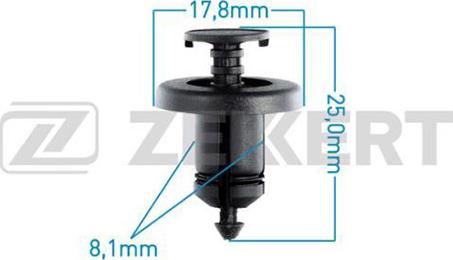 Zekkert BE-3316 - Moldings / aizsarguzlika www.autospares.lv