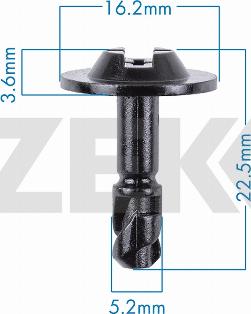 Zekkert BE-3784 - Skrūve www.autospares.lv