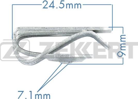 Zekkert BE-2019 - Moldings / aizsarguzlika www.autospares.lv