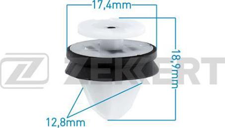 Zekkert BE-2074 - Moldings / aizsarguzlika www.autospares.lv