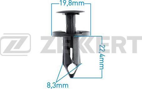 Zekkert BE-2188 - Moldings / aizsarguzlika www.autospares.lv