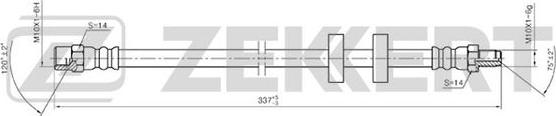 Zekkert BS-9045 - Тормозной шланг www.autospares.lv