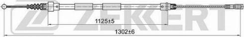 Zekkert BZ-1152 - Trose, Stāvbremžu sistēma autospares.lv