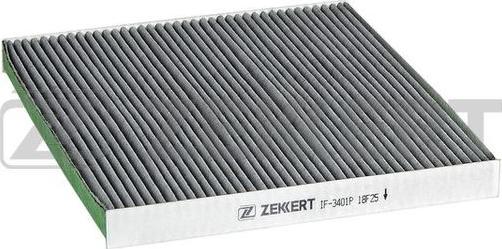 Zekkert IF-3401P - Filtrs, Salona telpas gaiss www.autospares.lv