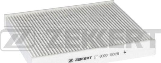 Zekkert IF-3020 - Filter, interior air www.autospares.lv