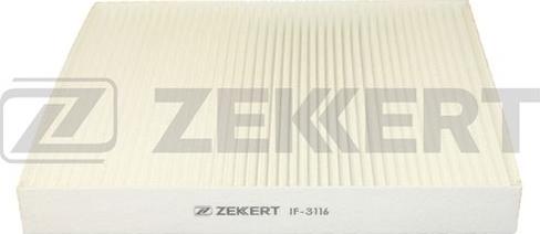 Zekkert IF-3116 - Filter, interior air www.autospares.lv