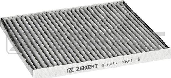 Zekkert IF-3312K - Filtrs, Salona telpas gaiss www.autospares.lv