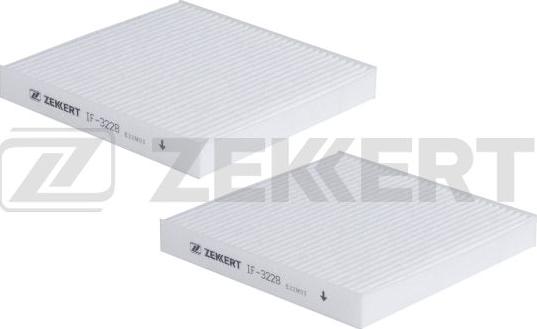 Zekkert IF-3228 - Filtrs, Salona telpas gaiss autospares.lv