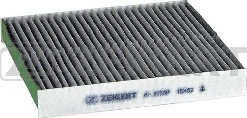 Zekkert IF-3270P - Filtrs, Salona telpas gaiss www.autospares.lv