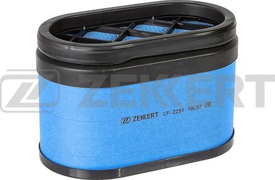 Zekkert LF-2251 - Gaisa filtrs www.autospares.lv