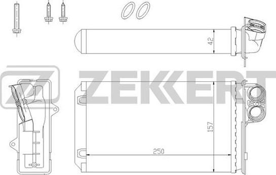 Zekkert MK-5067 - Siltummainis, Salona apsilde www.autospares.lv