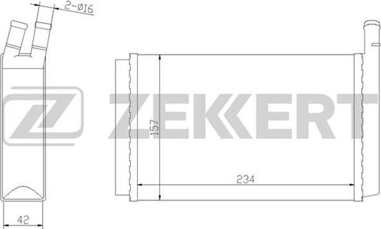 Zekkert MK-5007 - Siltummainis, Salona apsilde www.autospares.lv