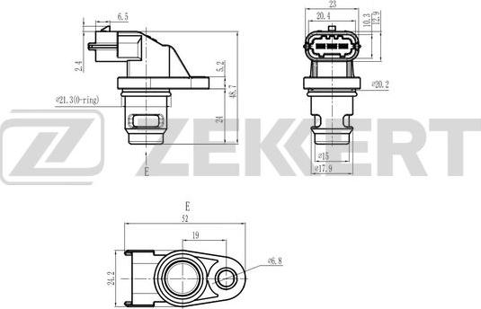 Zekkert SE-5049 - Devējs, Sadales vārpstas stāvoklis www.autospares.lv