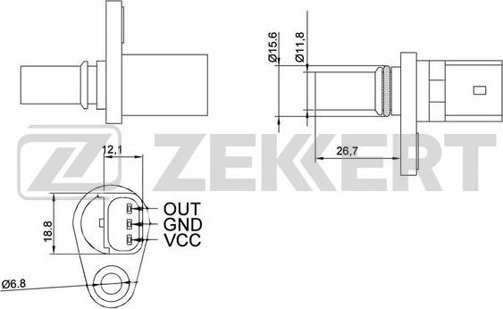 Zekkert SE-5000 - Devējs, Sadales vārpstas stāvoklis www.autospares.lv