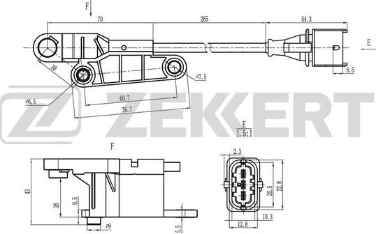 Zekkert SE-5032 - Devējs, Sadales vārpstas stāvoklis autospares.lv