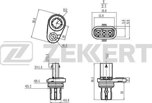 Zekkert SE-5024 - Devējs, Sadales vārpstas stāvoklis www.autospares.lv