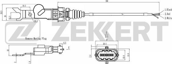 Zekkert SE-5021 - Devējs, Sadales vārpstas stāvoklis www.autospares.lv