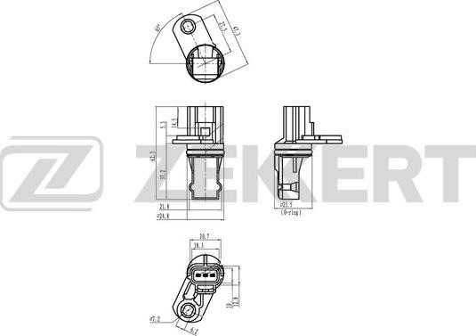 Zekkert SE-8517 - Devējs, Ātrums www.autospares.lv