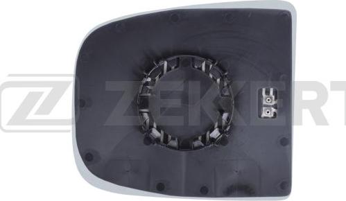 Zekkert SP-1089 - Spoguļstikls, Ārējais atpakaļskata spogulis www.autospares.lv