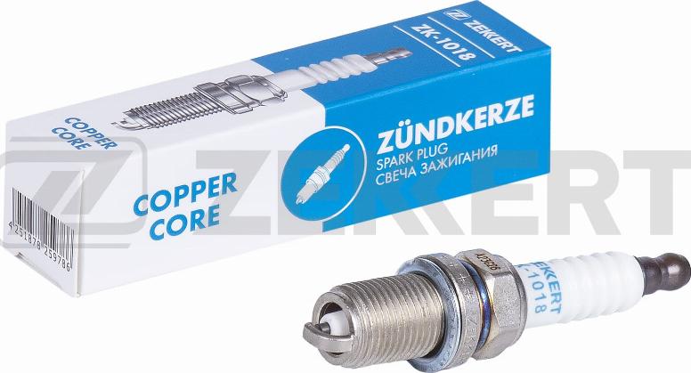 Zekkert ZK-1018 - Aizdedzes svece www.autospares.lv