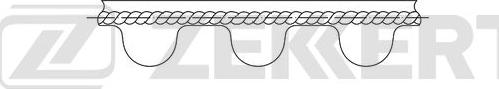 Zekkert ZR-1057 - Timing Belt www.autospares.lv