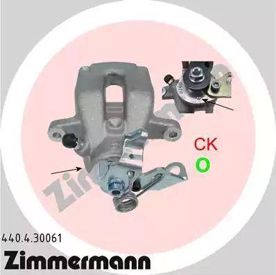 Zimmermann 440.4.30061 - Bremžu suports autospares.lv