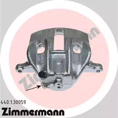 Zimmermann 440.1.30059 - Bremžu suports www.autospares.lv