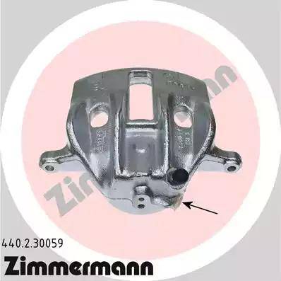 Zimmermann 440.2.30059 - Bremžu suports www.autospares.lv