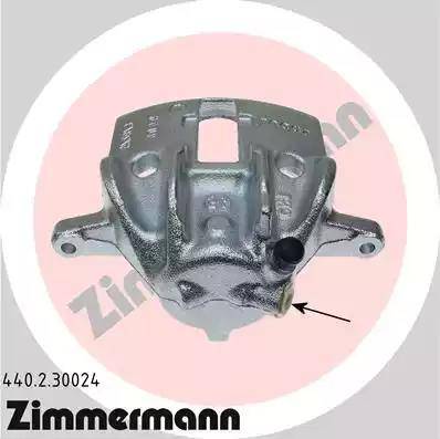 Zimmermann 440.2.30024 - Brake Caliper www.autospares.lv