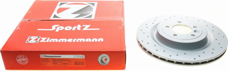 Zimmermann 450.5216.52 - Bremžu diski www.autospares.lv