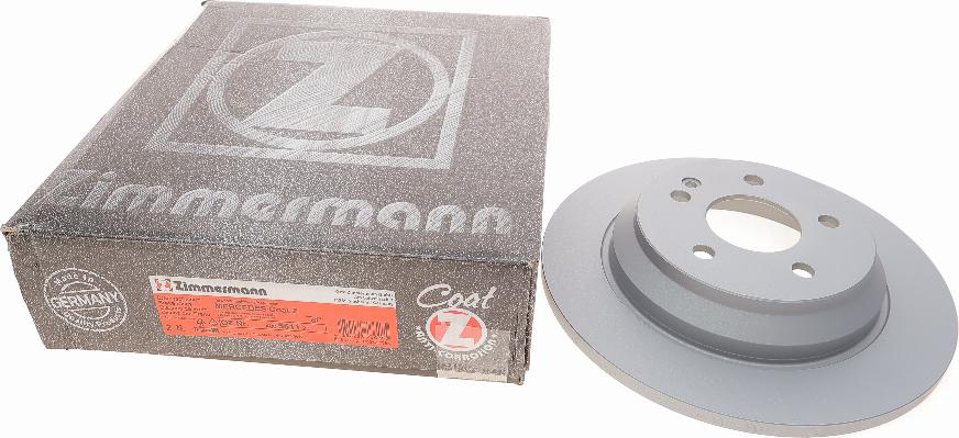 Zimmermann 400.5511.20 - Bremžu diski www.autospares.lv