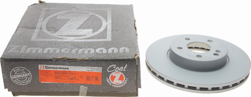 Zimmermann 400.6472.20 - Bremžu diski www.autospares.lv