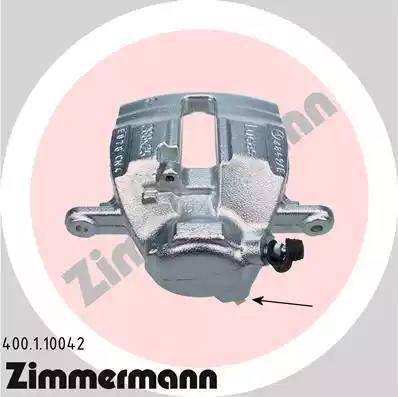 Zimmermann 400.1.10042 - Bremžu suports www.autospares.lv