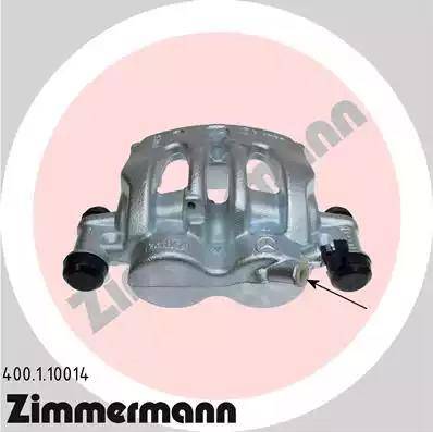 Zimmermann 400.1.10014 - Bremžu suports autospares.lv