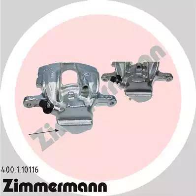 Zimmermann 400.1.10116 - Bremžu suports www.autospares.lv