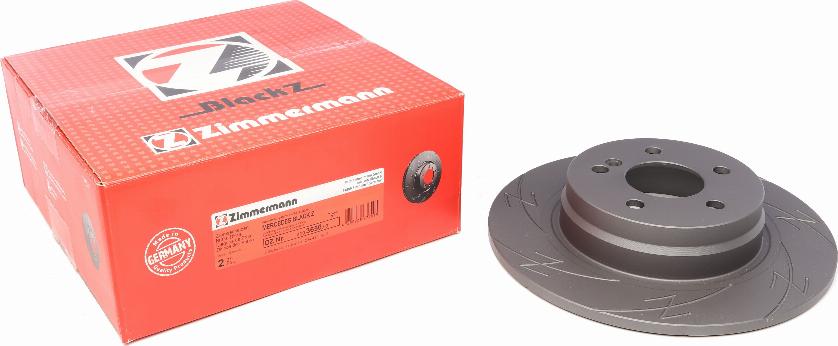 Zimmermann 400.3656.53 - Bremžu diski www.autospares.lv