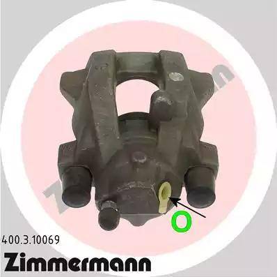 Zimmermann 400.3.10069 - Тормозной суппорт www.autospares.lv