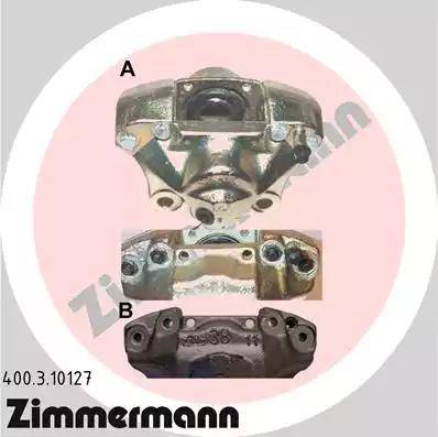 Zimmermann 400.3.10127 - Bremžu suports www.autospares.lv