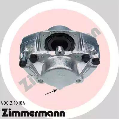 Zimmermann 400.2.10104 - Bremžu suports www.autospares.lv