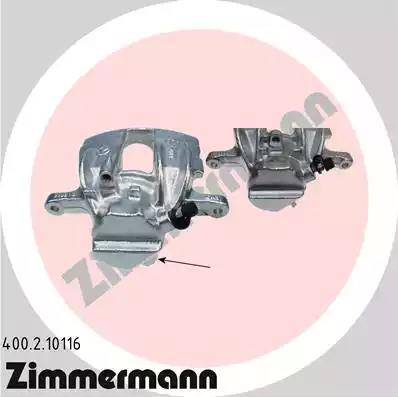 Zimmermann 400.2.10116 - Bremžu suports www.autospares.lv