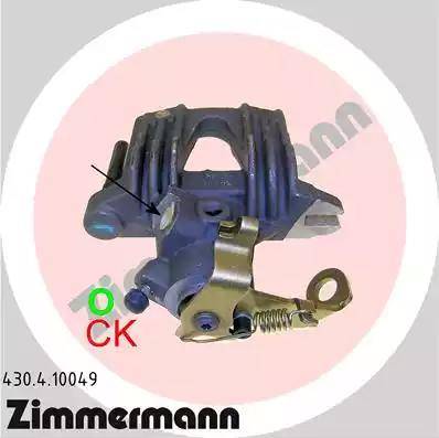 Zimmermann 430.4.10049 - Bremžu suports autospares.lv