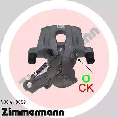 Zimmermann 430.4.10059 - Тормозной суппорт www.autospares.lv