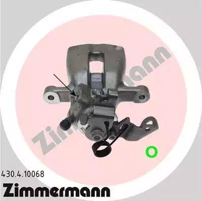 Zimmermann 430.4.10068 - Bremžu suports www.autospares.lv