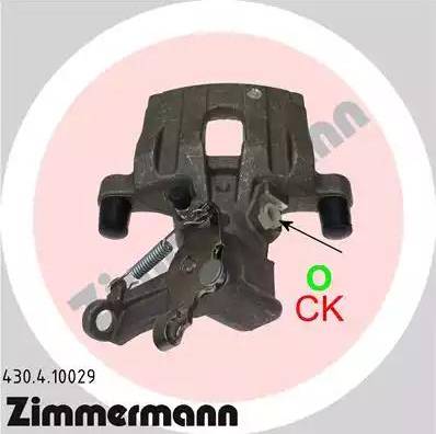 Zimmermann 430.4.10029 - Тормозной суппорт www.autospares.lv