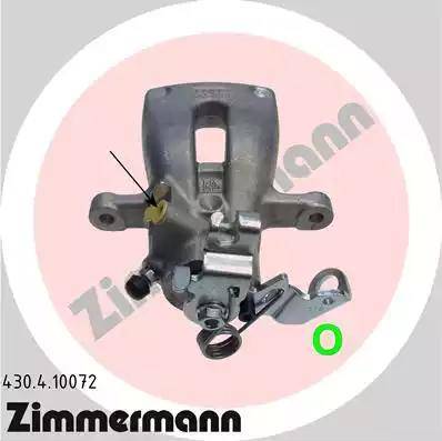 Zimmermann 430.4.10072 - Bremžu suports www.autospares.lv