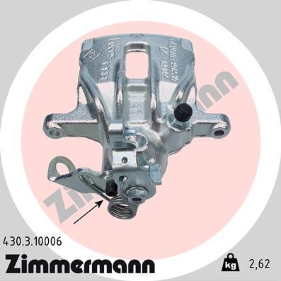 Zimmermann 430.3.10006 - Bremžu suports autospares.lv