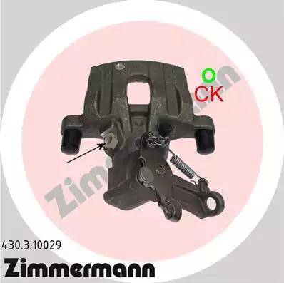 Zimmermann 430.3.10029 - Тормозной суппорт www.autospares.lv