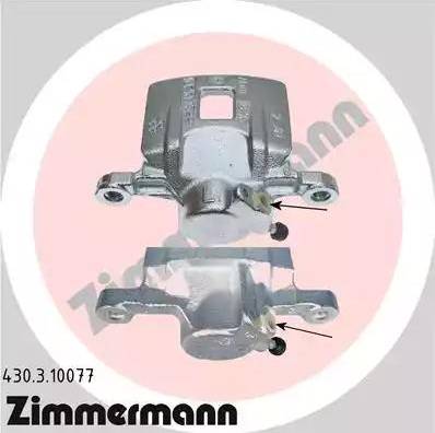 Zimmermann 430.3.10077 - Bremžu suports www.autospares.lv