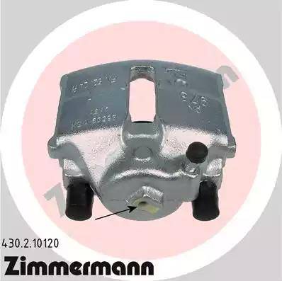 Zimmermann 430.2.10120 - Bremžu suports www.autospares.lv